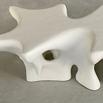 Кофейный стол природной формы Sirius White Coffee Table варинант исполнения - 1 | Loft Concept во Владивостоке