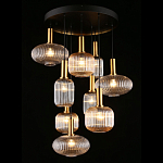 Люстра подвесная Karmelitta Smoky Black варинант исполнения - 2 | Loft Concept во Владивостоке