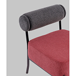 Кресло Ponpoun тёмно-серый бордо варинант исполнения - 2 | Loft Concept во Владивостоке