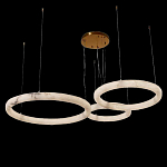 Люстра с 3-мя кольцами из натурального камня Minerals of Light варинант исполнения - 2 | Loft Concept во Владивостоке