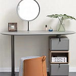 Консоль с зеркалом и  3-мя вращающимися ящиками Eloida варинант исполнения - 3 | Loft Concept во Владивостоке