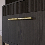 Стеллаж Primo с ящиками Темный орех варинант исполнения - 5 | Loft Concept во Владивостоке