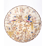 Чаша с цветочным орнаментом на ножке в виде бронзового ангела Eden Garden варинант исполнения - 4 | Loft Concept во Владивостоке