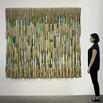 Художественный панно макраме Wall decor Voice the Forest варинант исполнения - 1 | Loft Concept во Владивостоке