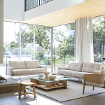 Кресло с каркасом из массива дуба Gallin Chair Boucle варинант исполнения - 8 | Loft Concept во Владивостоке