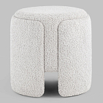 Дизайнерский Пуф Букле Poof Alice Light Gray Boucle  варинант исполнения - 2 | Loft Concept во Владивостоке