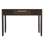 Элегантная Консоль Primo с выдвижным ящиком Темный орех варинант исполнения - 6 | Loft Concept во Владивостоке