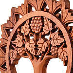 Панно из дерева круглое Osier Panel With Trees варинант исполнения - 2 | Loft Concept во Владивостоке