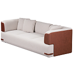 Трехместный диван Richmond с кожаной отделкой варинант исполнения - 2 | Loft Concept во Владивостоке