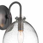 Бра с куполообразным прозрачным плафоном Glass Dome with Seeds варинант исполнения - 1 | Loft Concept во Владивостоке