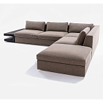 4-х местный Угловой модульный диван Zartаrn с приставным деревянным столиком варинант исполнения - 3 | Loft Concept во Владивостоке