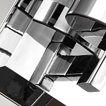 Бра для ванных комнат с цилиндрическим плафоном на прямоугольном зеркальном основании Feiss варинант исполнения - 4 | Loft Concept во Владивостоке