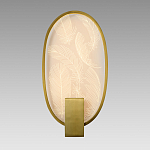 Бра с гравировкой на акриловом плафоне Gravyura Bronze варинант исполнения - 4 | Loft Concept во Владивостоке