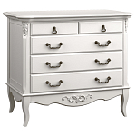 Комод белый из массива бука в стиле прованс White Provence варинант исполнения - 3 | Loft Concept во Владивостоке