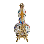 Ваза из фарфора с птицами и цветочной росписью Garden of Eden варинант исполнения - 3 | Loft Concept во Владивостоке