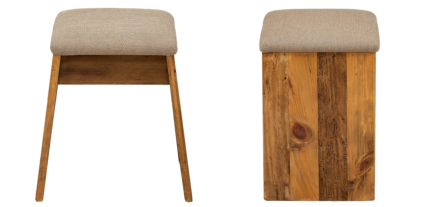 Пуф деревянный Aime Wood Pouf Пуф деревянный Aime Wood Pouf - Loft-Concept во Владивостоке
