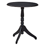 Стол кофейный круглый из массива березы в стиле прованс Vintage варинант исполнения - 1 | Loft Concept во Владивостоке