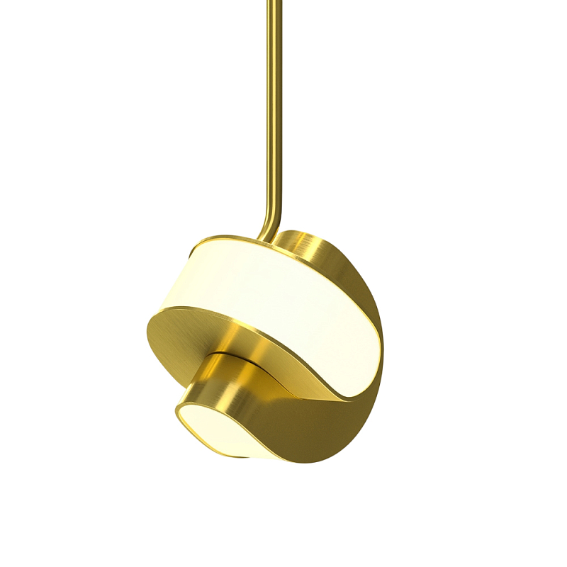 Подвесной светильник в цвете Латунь Levix Латунь сатинированная во Владивостоке | Loft Concept 