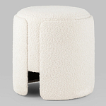 Дизайнерский Пуф Букле Poof Alice White Boucle  варинант исполнения - 3 | Loft Concept во Владивостоке