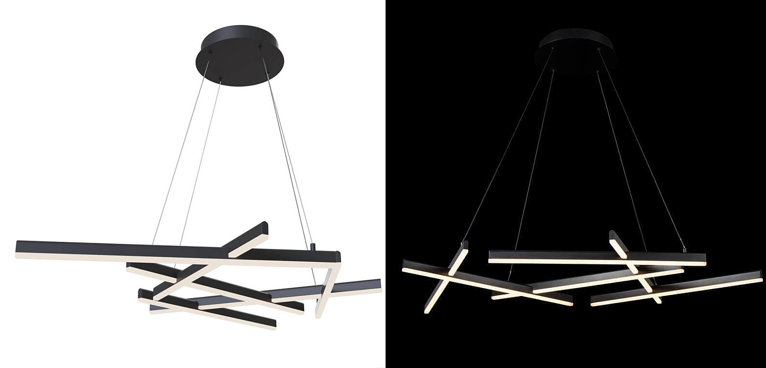 Люстра Smeragde Light Chandelier black Люстра Smeragde Light Chandelier black - Loft-Concept во Владивостоке