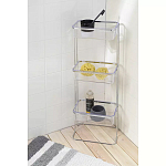 Полка напольная трехъярусная для ванной Bathroom Floor Shelf варинант исполнения - 6 | Loft Concept во Владивостоке
