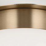 Потолочный светильник с белым матовым шарообразным плафоном Kichler варинант исполнения - 4 | Loft Concept во Владивостоке