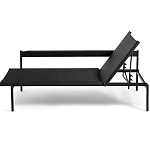 Диван-шезлонг черный Annet варинант исполнения - 4 | Loft Concept во Владивостоке