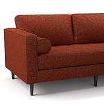 Мебельная ткань Шенилл терракотовый цвет 138 см T4-44 варинант исполнения - 1 | Loft Concept во Владивостоке