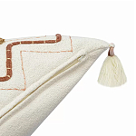 Подушка декоративная с геометрическим узором и кисточками Divine Abstractions варинант исполнения - 2 | Loft Concept во Владивостоке