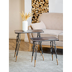 Столик приставной в стиле лофт Unlimited Freedom варинант исполнения - 6 | Loft Concept во Владивостоке