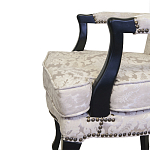 Кресло c растительным орнаментом Aubrey Classical Armchair beige jacquard варинант исполнения - 4 | Loft Concept во Владивостоке