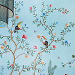 Обои ручная роспись Amazonia Duck Egg варинант исполнения - 4 | Loft Concept во Владивостоке