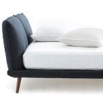Двуспальная кровать с мягким изголовьем Daniel Bed варинант исполнения - 2 | Loft Concept во Владивостоке