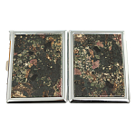 Портсигар на 10 сигарет с газовой зажигалкой из натурального камня Эвдиалит Stone Cigarettes Cases варинант исполнения - 4 | Loft Concept во Владивостоке