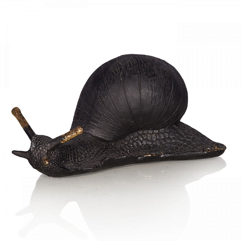 Статуэтка Black Snail Черный Статуэтка Black Snail Черный во Владивостоке | Loft Concept