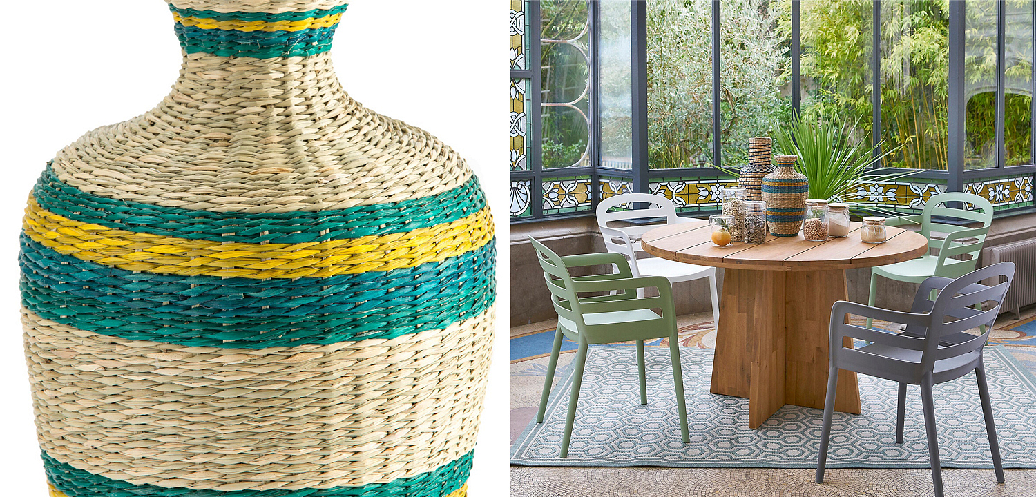 Ваза Wicker Vase бамбук Ваза Wicker Vase бамбук - Loft-Concept во Владивостоке
