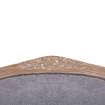 Кресло Ava Classical Armchair brown and grey velour варинант исполнения - 5 | Loft Concept во Владивостоке