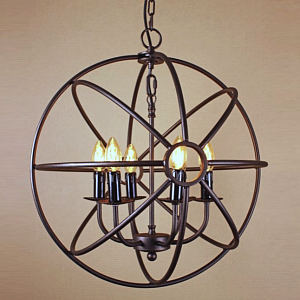 Люстра Orb Iron Farn Sphere Pendant