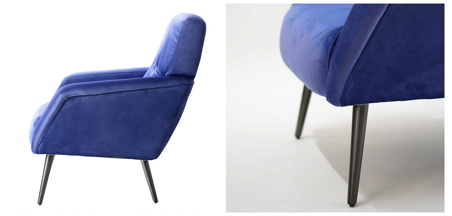 Кресло Diaspro Chair blue Кресло Diaspro Chair blue - Loft-Concept во Владивостоке