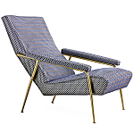 Дизайнерское кресло с подлокотниками Gio Ponti D.153.1 Armchair варинант исполнения - 1 | Loft Concept во Владивостоке