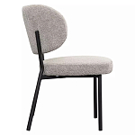 Стул мягкий с серо-бежевой буклированной обивкой Inspiration from Provence варинант исполнения - 2 | Loft Concept во Владивостоке