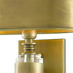 Бра с овальным абажуром на прозрачном основании Masculinity варинант исполнения - 1 | Loft Concept во Владивостоке