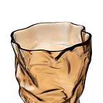 Ваза стеклянная фактурная Crumpled Vase 32 см варинант исполнения - 2 | Loft Concept во Владивостоке