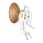 Бра с прозрачной стеклянной фигуркой птички Serip Voa варинант исполнения - 3 | Loft Concept во Владивостоке