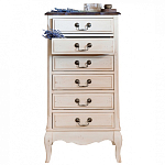 Комод высокий узкий с 6-ю ящиками Interiors Romance варинант исполнения - 1 | Loft Concept во Владивостоке
