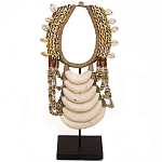 Этническое ожерелье из ракушек Beige Shells Necklace варинант исполнения - 1 | Loft Concept во Владивостоке