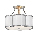 Потолочный светильник с декоративными заклепками Hinkley  варинант исполнения - 11 | Loft Concept во Владивостоке