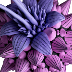 Статуэтка тропический фрукт Tropical Fruit Alien Blue Tulip варинант исполнения - 2 | Loft Concept во Владивостоке