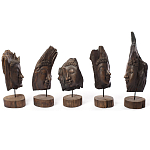 Декоративная статуэтка из дерева Будда Buddha Wooden Statuette варинант исполнения - 7 | Loft Concept во Владивостоке