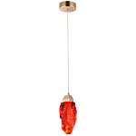 Подвесной светильник Soar Hanging Lamp Brass Red Красный варинант исполнения - 2 | Loft Concept во Владивостоке